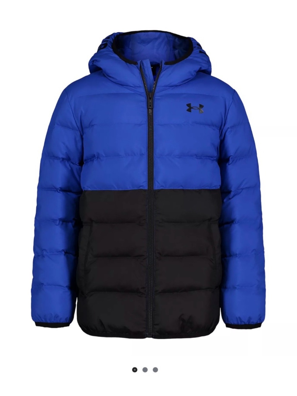 Boys Under Armour Pronto Colorblock Puffer Jacket